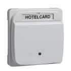 ELSO - Zentralplatte für Hotelcardschalter FASHION/RIVA/SCALA reinweiß