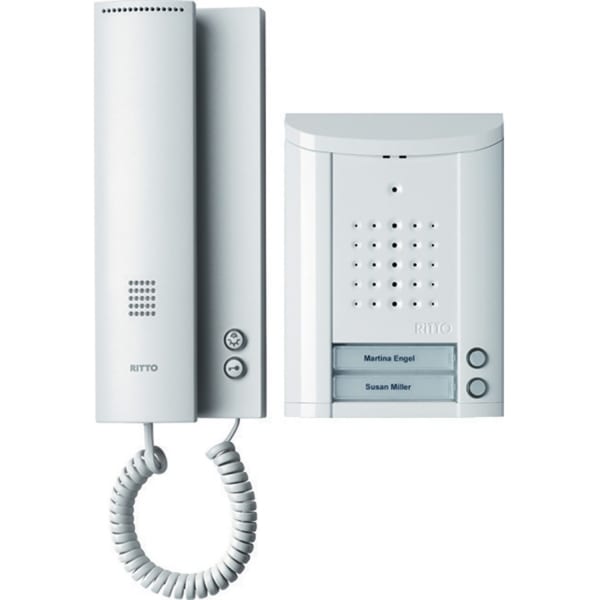 SCHNEIDER ELECTRIC - Entravox Audio Set 2 WE, weiß/weiß