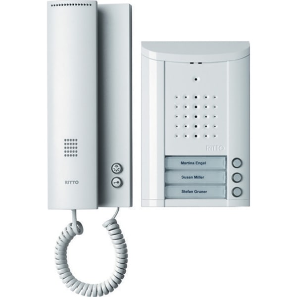 SCHNEIDER ELECTRIC - Entravox Audio Set 3 WE, weiß/weiß