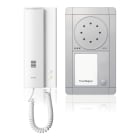 SCHNEIDER ELECTRIC - Portier Audio Set 1 WE, silber/weiß
