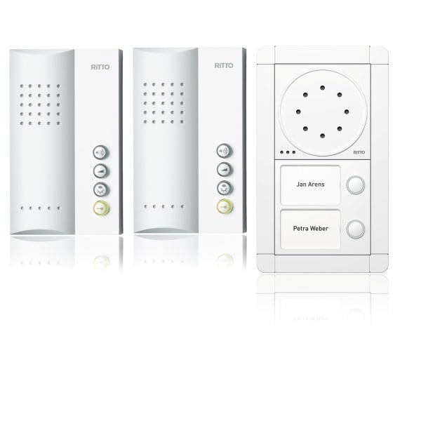 SCHNEIDER ELECTRIC - Portier Audio Set Freisprechstelle 2 WE, weiß/weiß