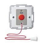 SCHNEIDER ELECTRIC - Ruftastereinsatz mit Zugschnur und Zentralplatte, polarweiß glänzend, System M