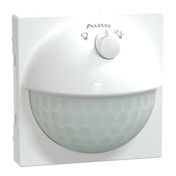 MERTEN - ARGUS 180 UP Sensor-Modul mit Schalter, aktivweiß glänzend, System M