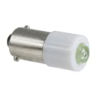 SCHNEIDER ELECTRIC - LED-Lampe, weiß für Befehls- u. Meldegeräte, BA 9s, 24 V AC DC