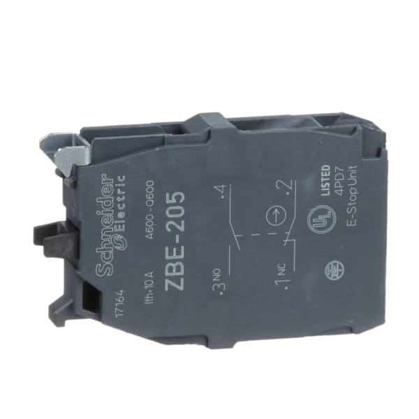 SCHNEIDER ELECTRIC - Hilfsschalter Kontaktblock XB4+XB5, 22mm, 30mm, SK, doppelt, 1S+1Ö