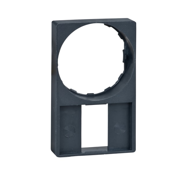 SCHNEIDER ELECTRIC - Schildträger 30x50mm o. Schild, für Ø 22 Geräte m. rundem Frontelement