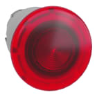 SCHNEIDER ELECTRIC - Pilzdrucktaster Frontelement XB4, Metall, 22mm, bel., rot, Zugentr., für LED