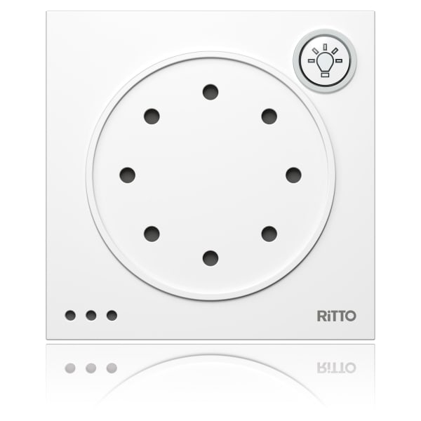 SCHNEIDER ELECTRIC - Portier Türsprechmodul mit Lichttaste, weiß