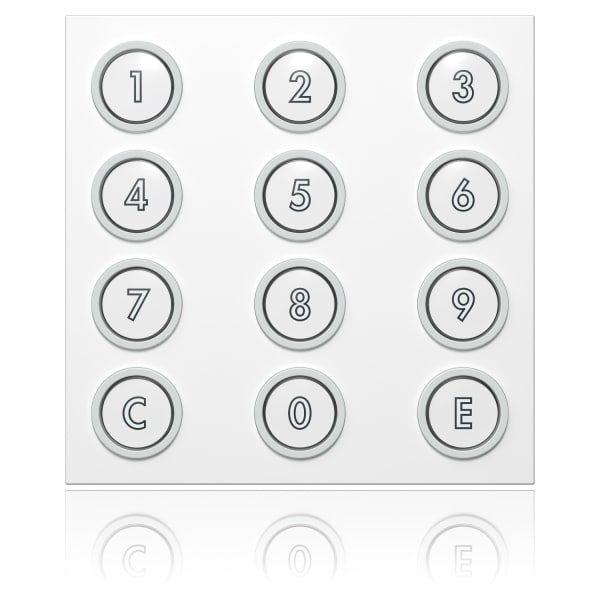 SCHNEIDER ELECTRIC - Portier Codiermodul weiss