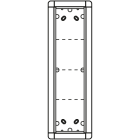 SCHNEIDER ELECTRIC - Aufputzrahmen 4 Modulplätze, silber