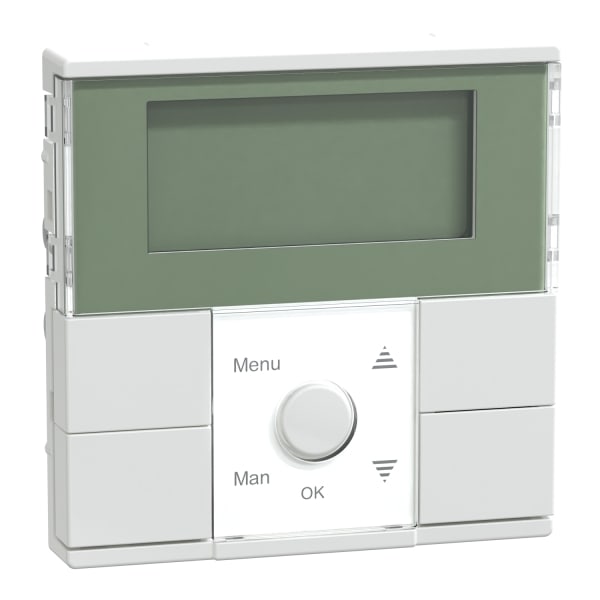 MERTEN - Zeitschaltuhr-Modul Standard, aktivweiß glänzend, System M