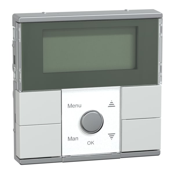 MERTEN - Zeitschaltuhr-Modul Standard, aluminium, System M
