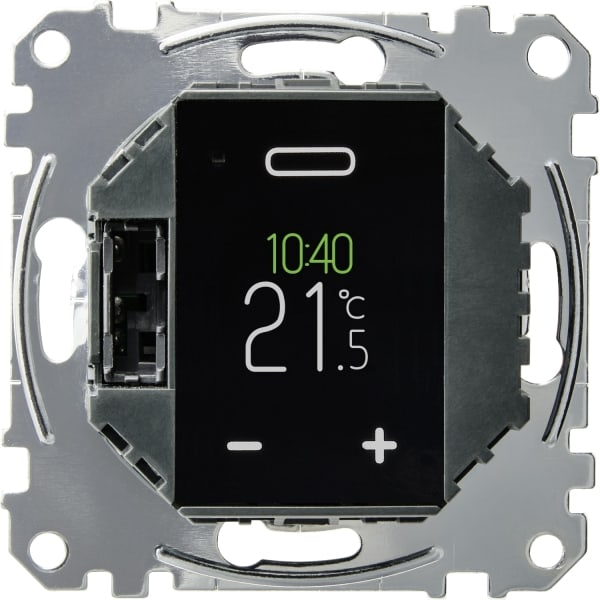 MERTEN - Programmierbarer Universal Temperaturregler-Einsatz mit Touch-Display