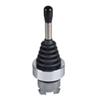 SCHNEIDER ELECTRIC - Joystick, Frontelement, XB4, Metall, 22mm, sw, 4 Richt., 1-stufig, tast., m. Rückz.