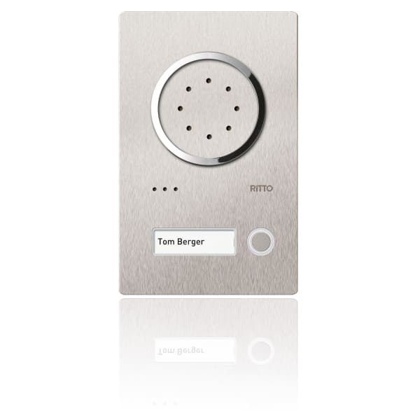 SCHNEIDER ELECTRIC - Acero Edelstahl-Türstation Audio, 1 WE, Audio, Edelstahl