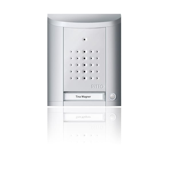 SCHNEIDER ELECTRIC - Entravox Türstation Audio, 1 WE, Audio, silber eloxiert