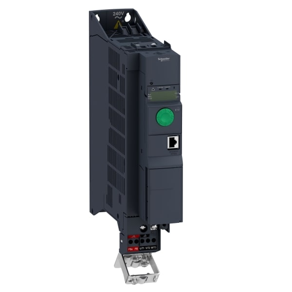 SCHNEIDER ELECTRIC - Frequenzumrichter ATV320, 2,2kW, 380-500V, 3-phasig, Buch