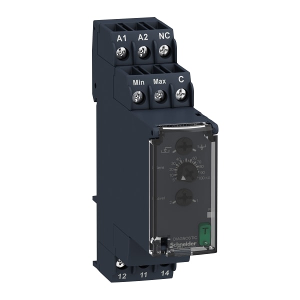 SCHNEIDER ELECTRIC - Niveaurelais, 5 k-100 kOhm, 24-240VAC/DC, 1 W