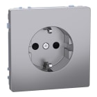 MERTEN - SCHUKO-Steckdose, BRS, Steckklemmen, Edelstahl, System Design