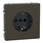 MERTEN - SCHUKO-Steckdose, BRS, Steckklemmen, Moccametallic, System Design