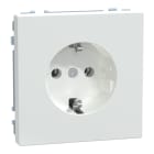 MERTEN - SCHUKO-Steckdose, Steckklemmen, Lotosweiß, System Design