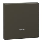 MERTEN - Wippe mit Kontrollfenster, Moccametallic, System Design