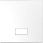 MERTEN - Wippe mit rechteckigem Symbolfenster, Lotosweiß, System Design