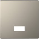 MERTEN - Wippe mit rechteckigem Symbolfenster, Nickelmetallic, System Design