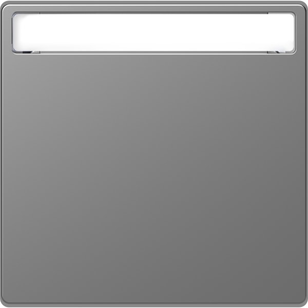 MERTEN - Wippe mit Schriftfeld, Edelstahl, System Design