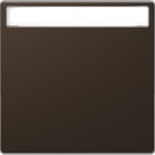 MERTEN - Wippe mit Schriftfeld, Moccametallic, System Design