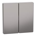 MERTEN - Wippe für Serienschalter, Nickelmetallic, System Design
