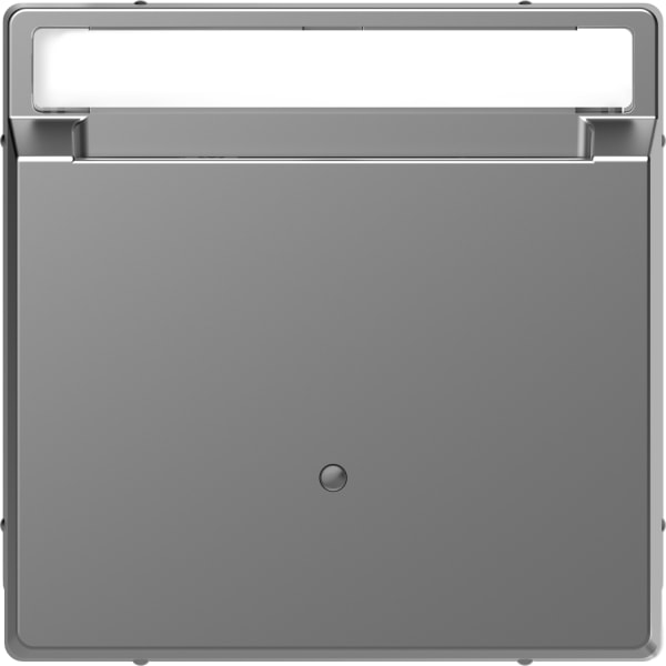 MERTEN - Card-Schalter mit Schriftfeld, Edelstahl, System Design