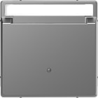 MERTEN - Card-Schalter mit Schriftfeld, Edelstahl, System Design