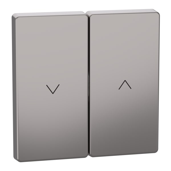 MERTEN - Wippe für Rollladenschalter und -taster, Nickelmetallic, System Design