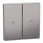 MERTEN - Wippe für Rollladenschalter und -taster, Nickelmetallic, System Design