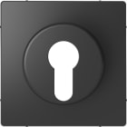 MERTEN - Zentralplatte für Wechsel-Rastschalter-Einsatz, Anthrazit, System Design