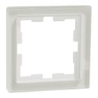 MERTEN - D-Life Glas Rahmen, 1fach, Kristallweiß
