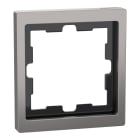 MERTEN - D-Life Metall Rahmen, 1fach, Nickelmetallic