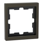 MERTEN - D-Life Metall Rahmen, 1fach, Moccametallic