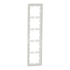 MERTEN - D-Life Glas Rahmen, 5fach, Kristallweiß