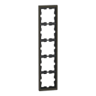 MERTEN - D-Life Metall Rahmen, 5fach, Moccametallic