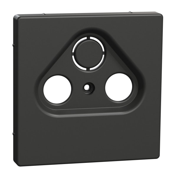 MERTEN - Zentralplatte für Antennensteckdosen, Anthrazit, System Design