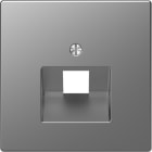 MERTEN - Zentralplatte für UAE-Einsatz, 1fach, Edelstahl, System Design