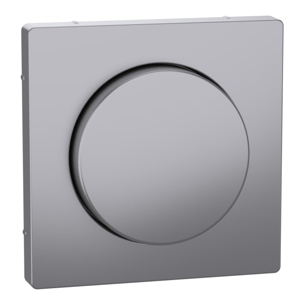 MERTEN - Zentralplatte mit Drehknopf, Edelstahl, System Design