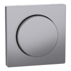 MERTEN - Zentralplatte mit Drehknopf, Edelstahl, System Design