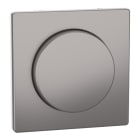 MERTEN - Zentralplatte mit Drehknopf, Nickelmetallic, System Design