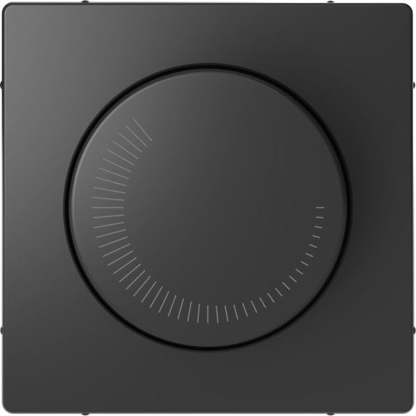 MERTEN - Zentralplatte für Drehzahlsteller, Anthrazit, System Design