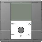 MERTEN - Zeitschaltuhr-Modul, Edelstahl, System Design