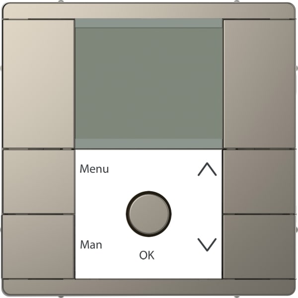 MERTEN - Zeitschaltuhr-Modul, Nickelmetallic, System Design