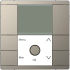 MERTEN - Zeitschaltuhr-Modul, Nickelmetallic, System Design
